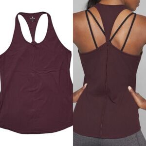 ATHLETA Inversion Tank 2.0 Maroon Size Small